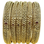 antique bangles matte finish wedding collections